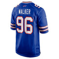 B.Bills #96 Deone Walker Royal CLOTHIN Team Game Jersey