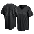 Kansas City Royals #28 Kyle Isbel Player Black CLOTHIN Fashion Game Stitched Jerseys
