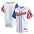 Baltimore Orioles White CLOTHIN Independence Day Vapor Premier Limited Home Game Blank Player Stitched Jerseys