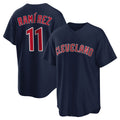 Cleveland Guardians #11 Jose Ramirez Player Navy CLOTHIN Game Home Stitched Jerseys