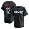 Baltimore Orioles #12 Dylan Beavers Player Black CLOTHIN City Connect Limited Home Game Stitched Jerseys