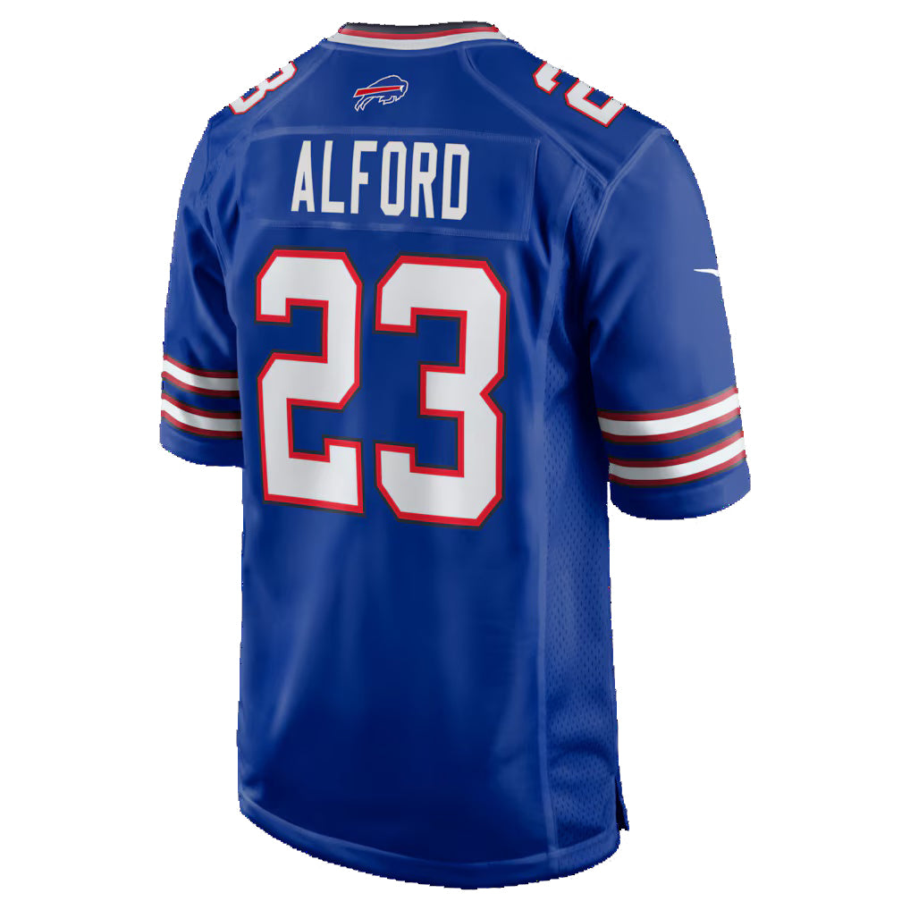 B.Bills #23 Dee Alford Royal CLOTHIN Team Game Jersey