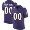 Custom B.Ravens Purple CLOTHIN Vapor Untouchable Player Limited Jersey