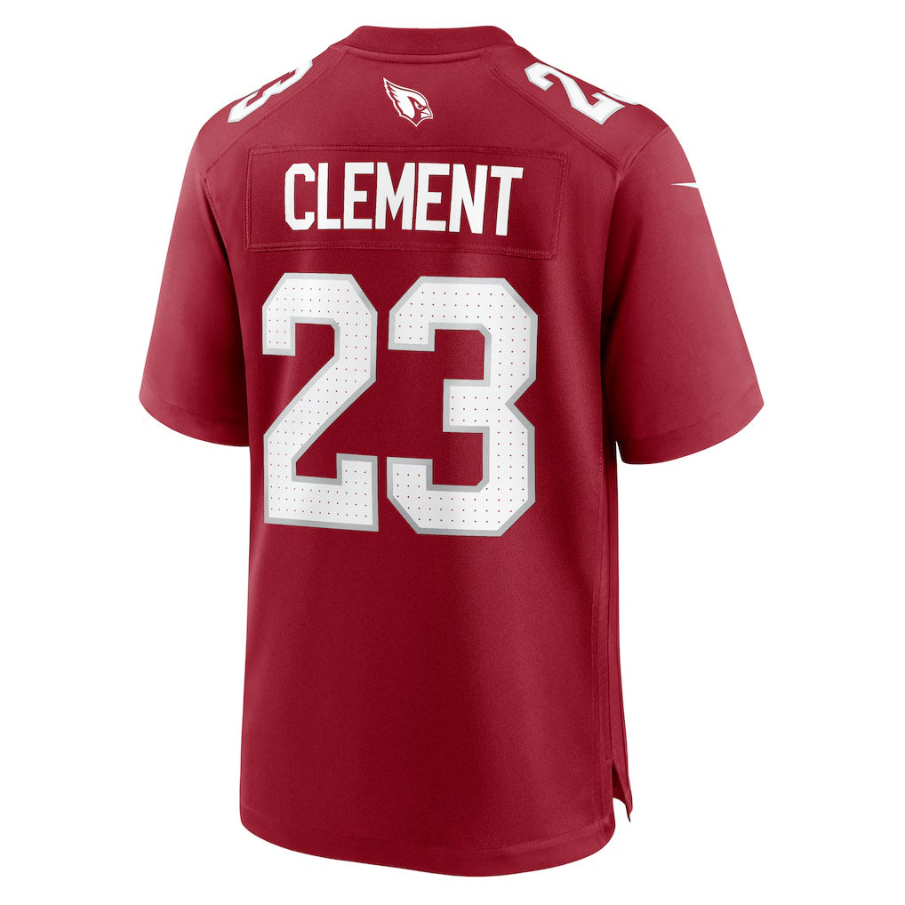 A.Cardinals #23 Corey Clement Cardinal CLOTHIN Team Game Jersey