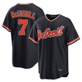 Detroit Tigers #7 Kevin McGonigle Player Navy CLOTHIN Home Game Stitched Jerseys