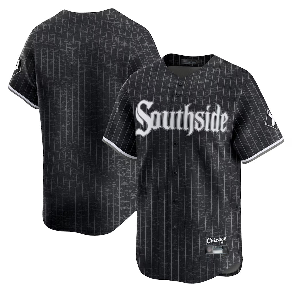 Chicago White Sox Blank Player Black CLOTHIN City Connect Limited Home Stitched Jerseys