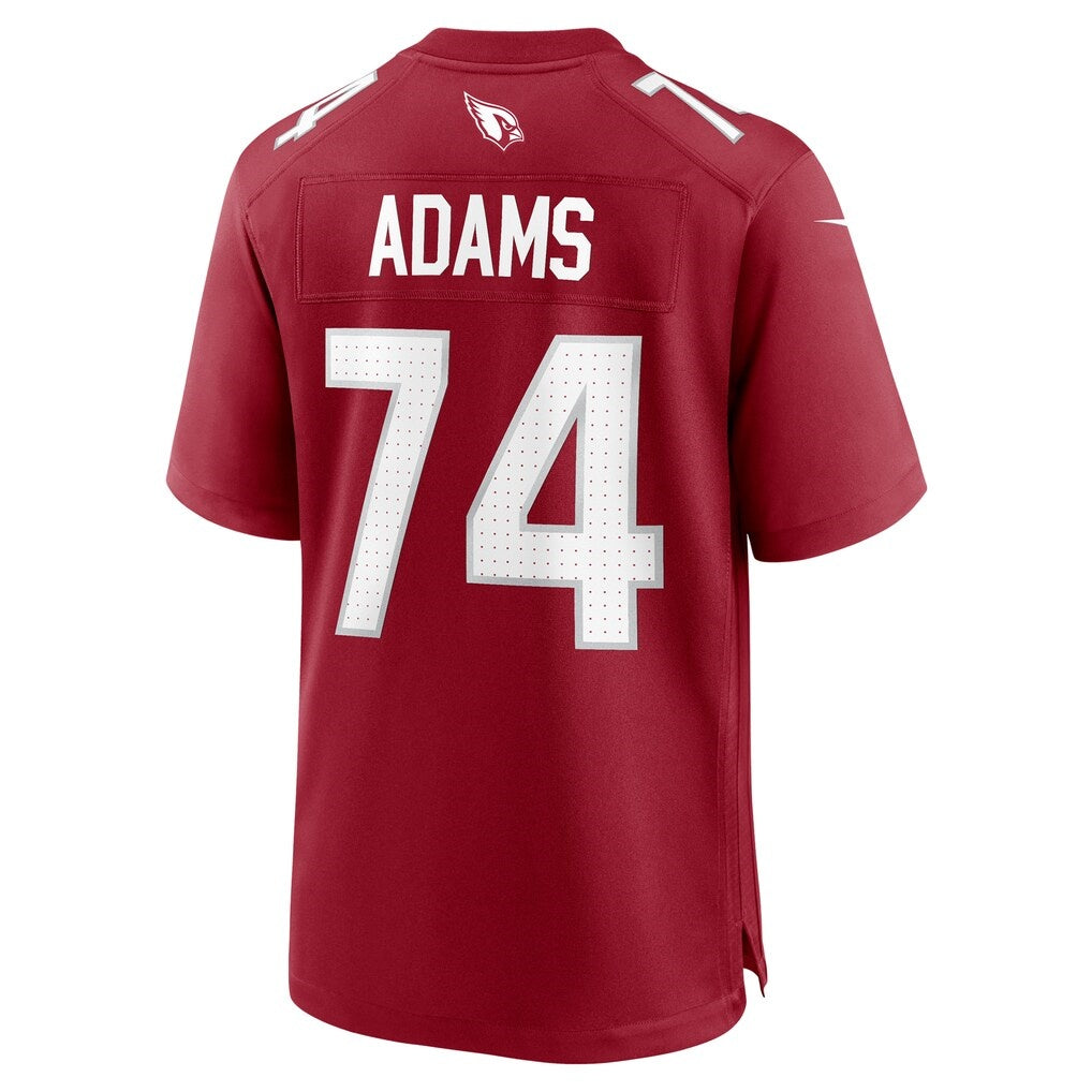 A.Cardinals #74 Isaiah Adams Cardinal CLOTHIN Team Game Jersey