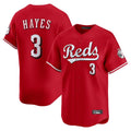 Cincinnati Reds #3 Ke'Bryan Hayes Player Red CLOTHIN Home Limited Stitched Jerseys