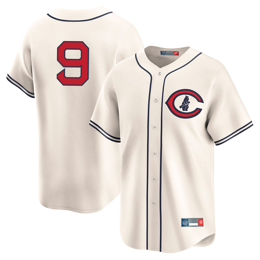Chicago Cubs #9 Miguel Amaya Player Cream CLOTHIN Field of Dreams Limited Home Game Stitched Jerseys