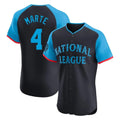 Arizona Diamondbacks #4 Ketel Marte Player Black CLOTHIN National League All-Star Limited Elite Home Game Stitched Jerseys