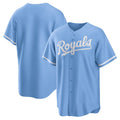 Kansas City Royals Light Blue CLOTHIN Alternate Replica Team Logo Jersey