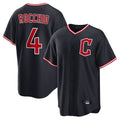 Cleveland Guardians #4 Brayan Rocchio Player Navy CLOTHIN Home Game Stitched Jerseys