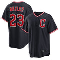 Cleveland Guardians #23 Bo Naylor Player Navy CLOTHIN Home Game Stitched Jerseys