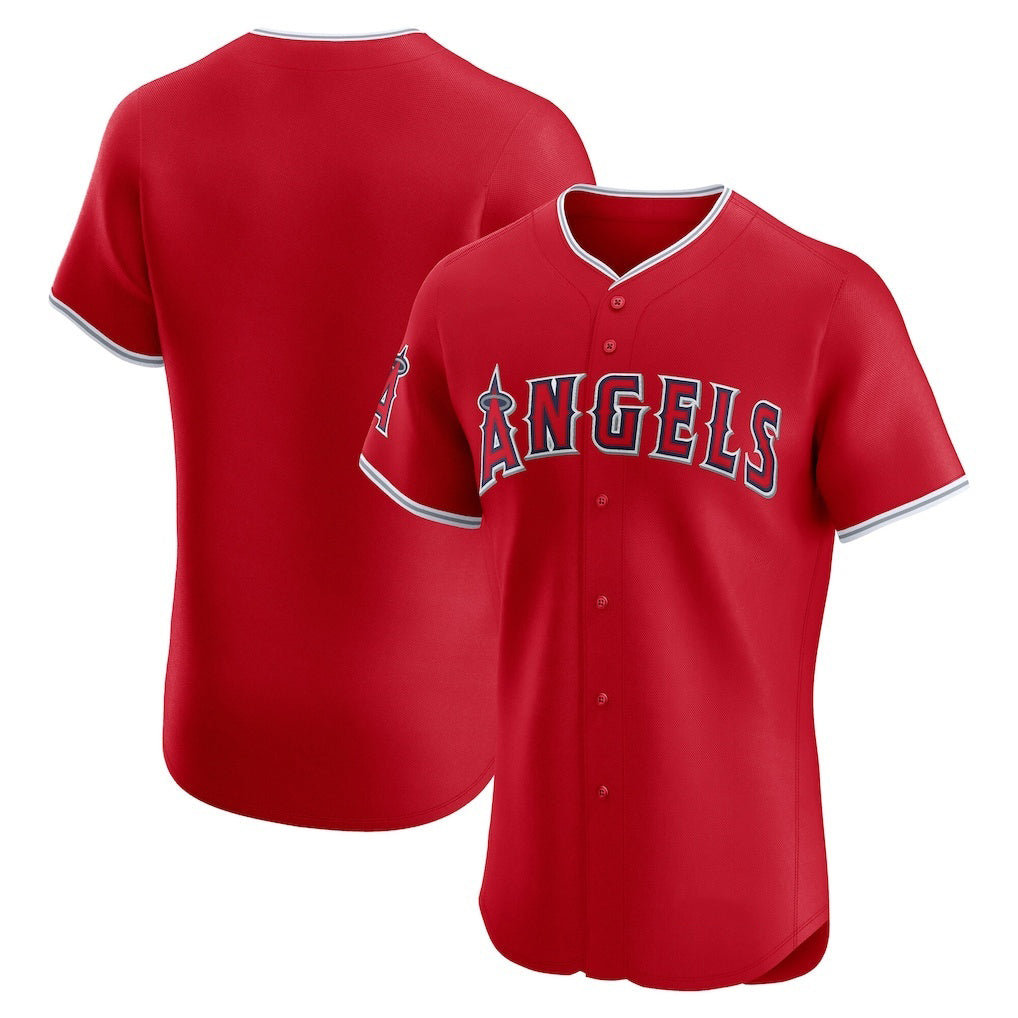 Los Angeles Angels Red CLOTHIN Alternate Elite Jersey