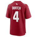 A.Cardinals #4 Greg Dortch Cardinal CLOTHIN Team Game Jersey
