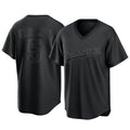 Los Angeles Dodgers #5 Freddie Freeman Player Black CLOTHIN Pitch Fashion T-shirt Stitched Jerseys