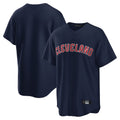 Cleveland Guardians Blank Player Navy CLOTHIN Game Home Stitched Jerseys