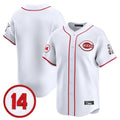 Cincinnati Reds Blank Player White CLOTHIN Vapor Premier Limited Home Stitched Jerseys