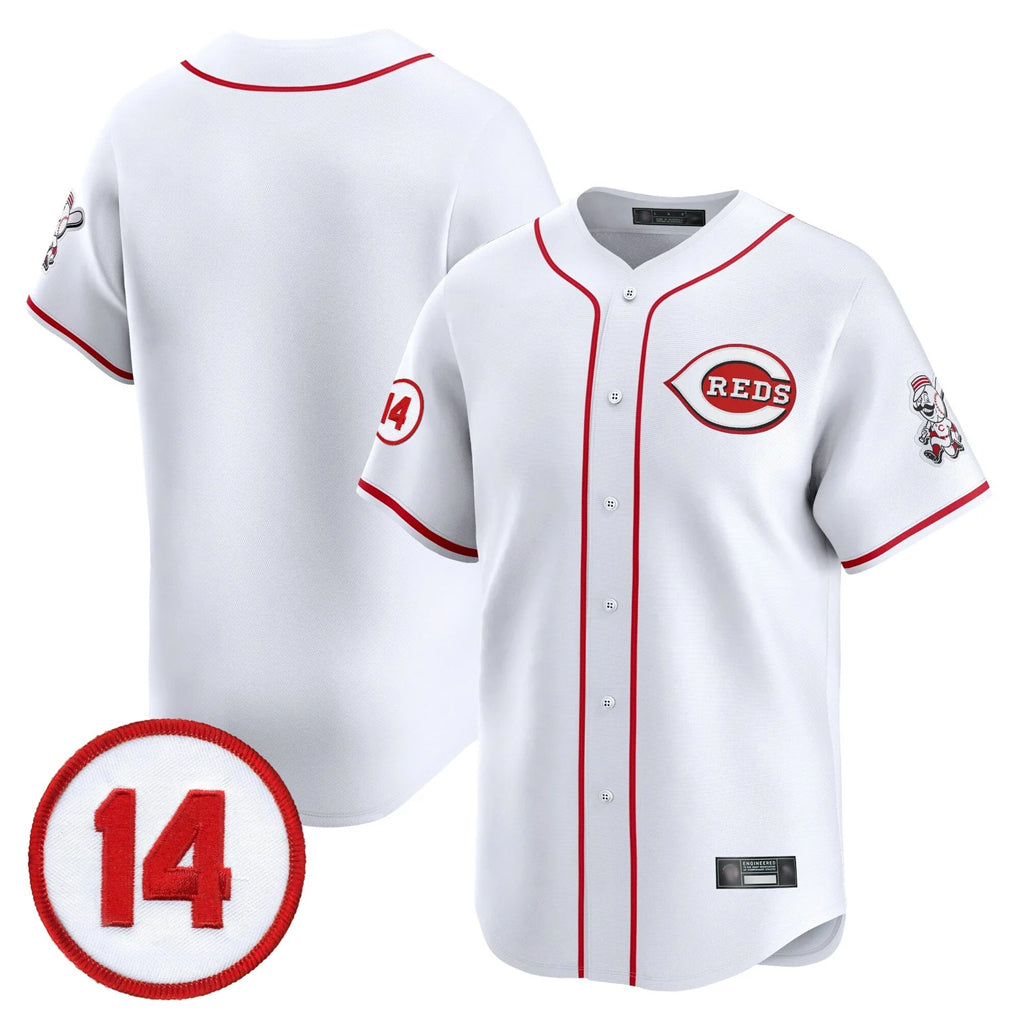 Cincinnati Reds Blank Player White CLOTHIN Vapor Premier Limited Home Stitched Jerseys