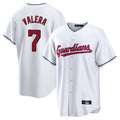 Cleveland Guardians #7 George Valera Player White CLOTHIN Home Game Stitched Jerseys