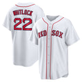 Boston Red Sox #22 Garrett Whitlock White CLOTHIN Home Replica Jersey