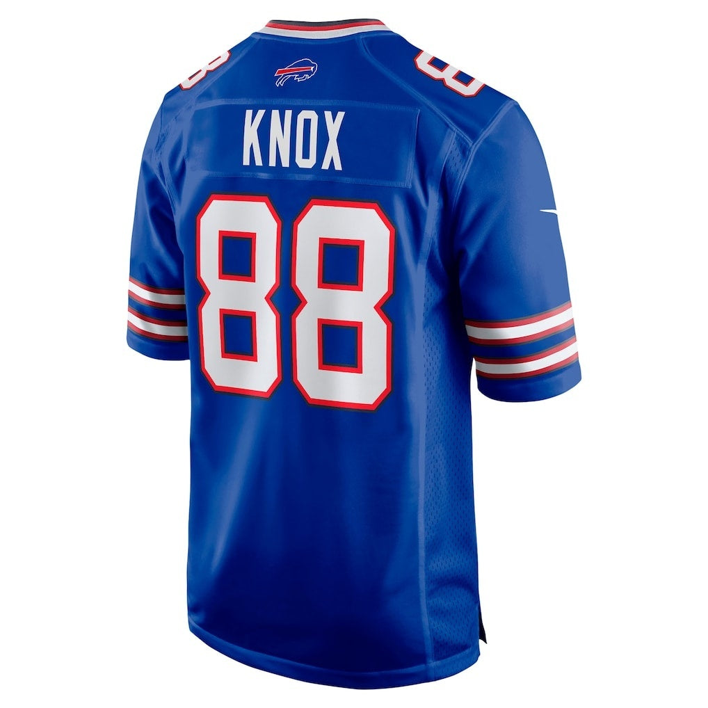 B.Bills #88 Dawson Knox Royal CLOTHIN Game Jersey