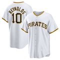 Pittsburgh Pirates #10 Bryan Reynolds White CLOTHIN Replica Player Jersey