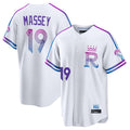Kansas City Royals #19 Michael Massey Player White CLOTHIN 2026 City Connect Limited Home Stitched Jerseys