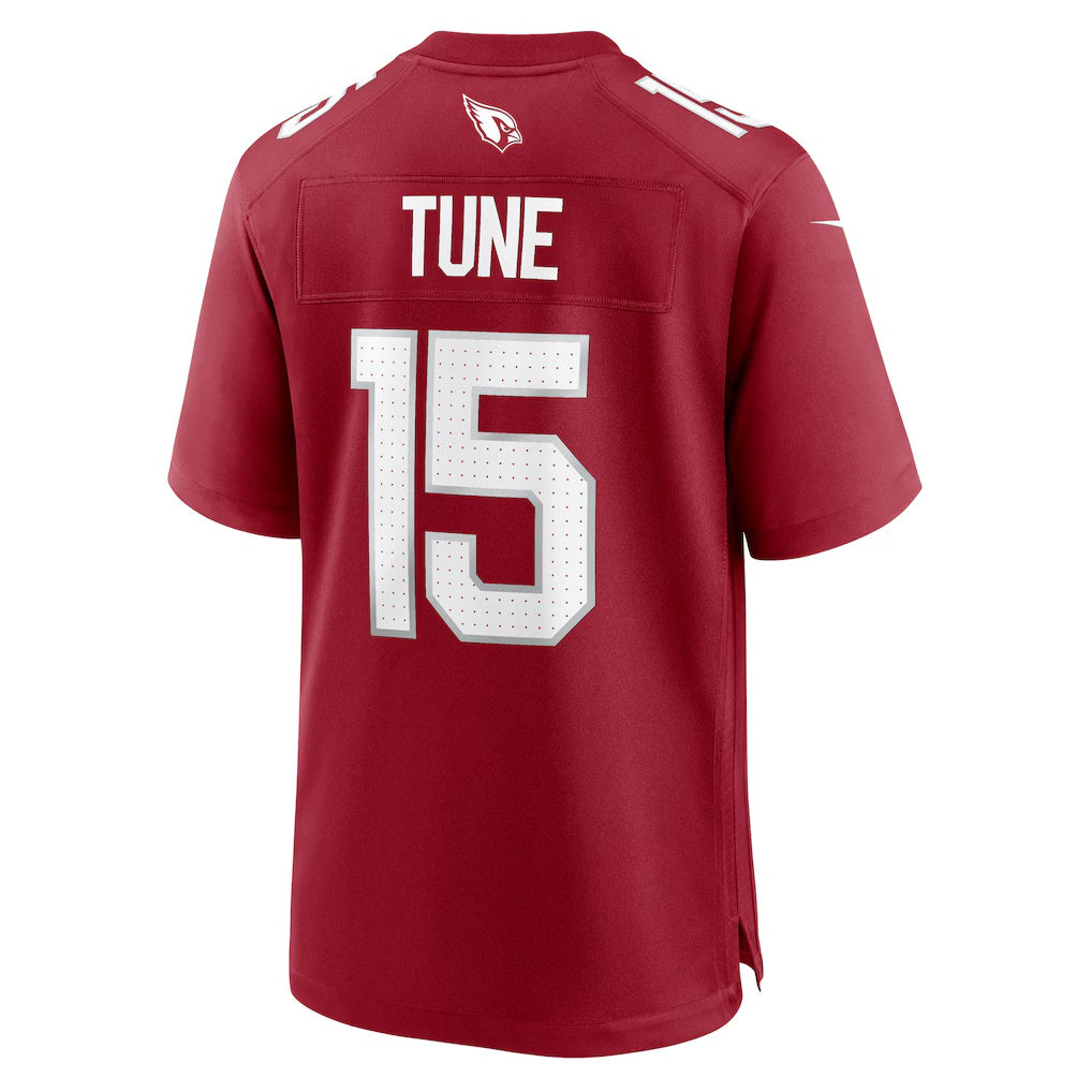 A.Cardinals #15 Clayton Tune Cardinal CLOTHIN Game Jersey