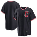 Cleveland Guardians Blank Player Navy CLOTHIN Home Game Stitched Jerseys
