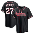 Cleveland Guardians #27 Austin Hedges Player Black CLOTHIN Fashion Out Home Game Stitched Jerseys